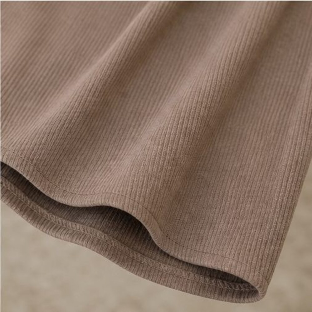 Taupe Button Blouse - Picture 6 of 6